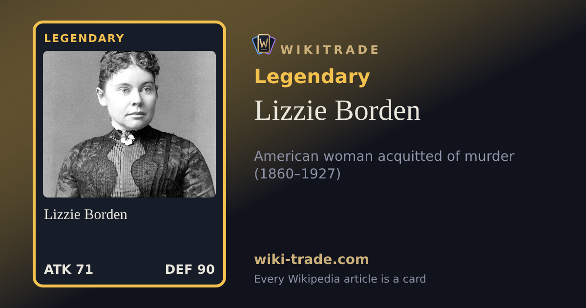 Lizzie Borden — Legendary card