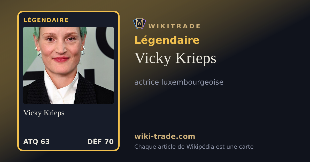 Vicky Krieps — carte Légendaire