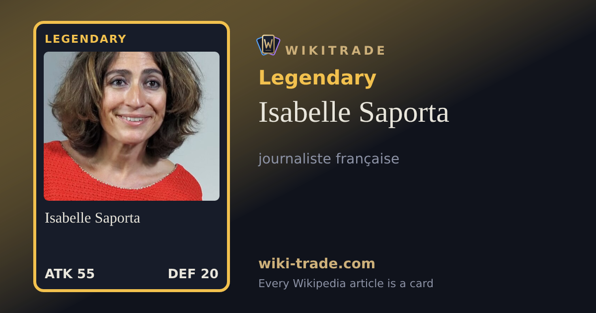 Isabelle Saporta — Legendary card