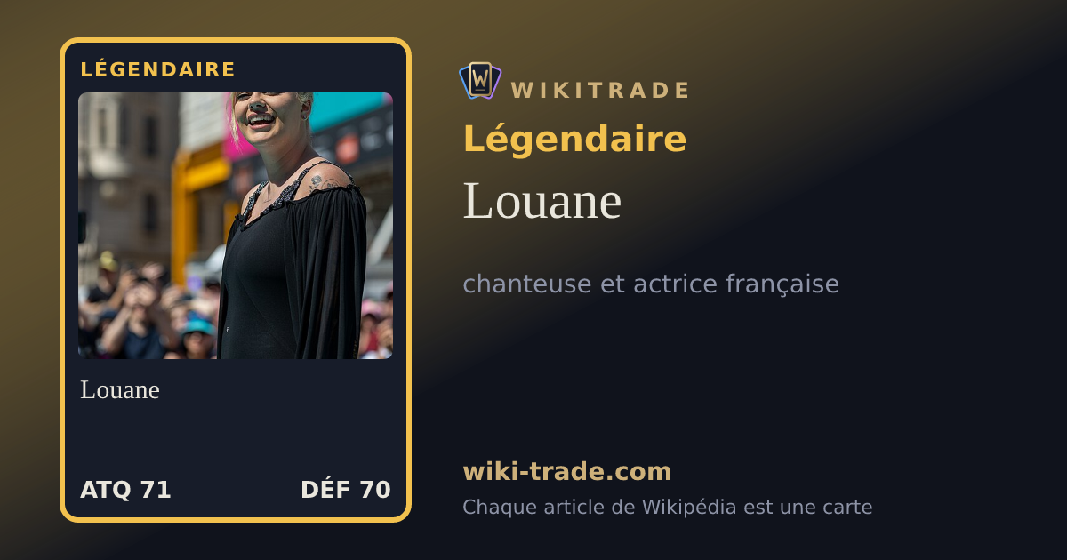 Louane — carte Légendaire