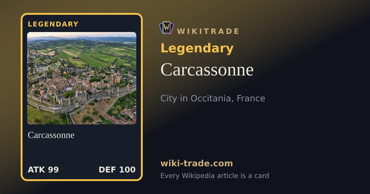 Carcassonne — Legendary card