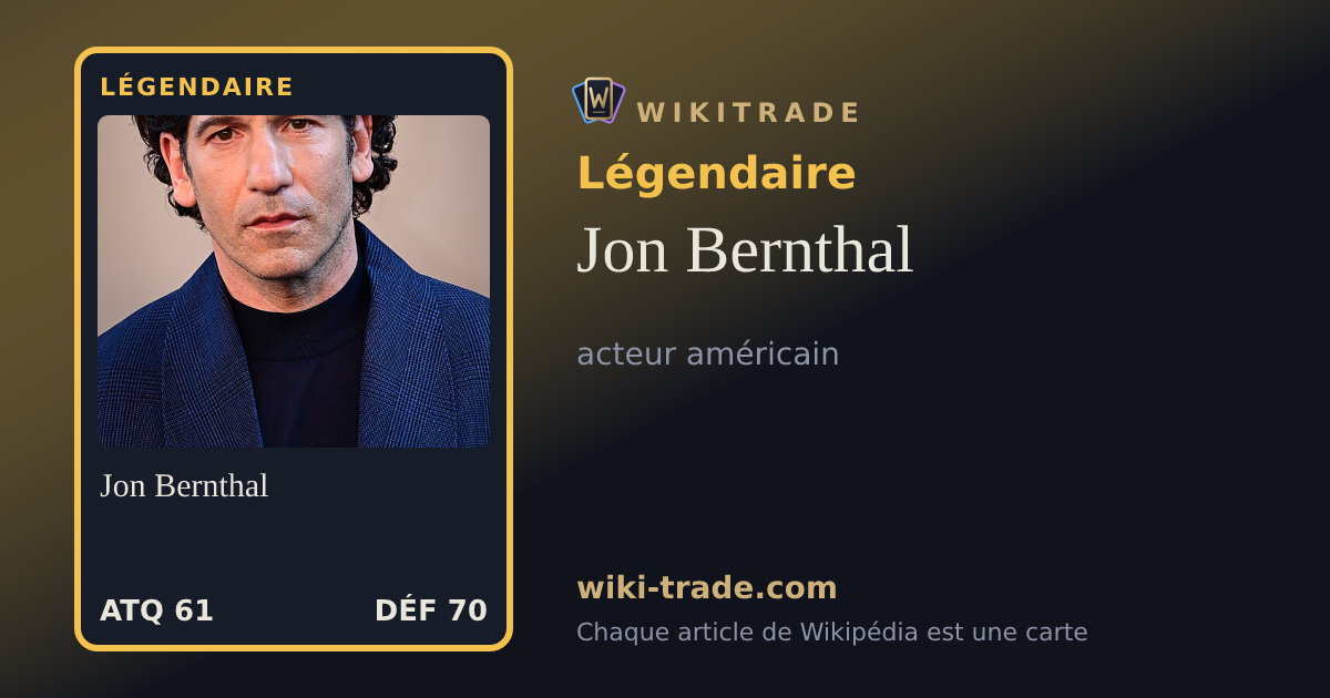 Jon Bernthal — carte Légendaire