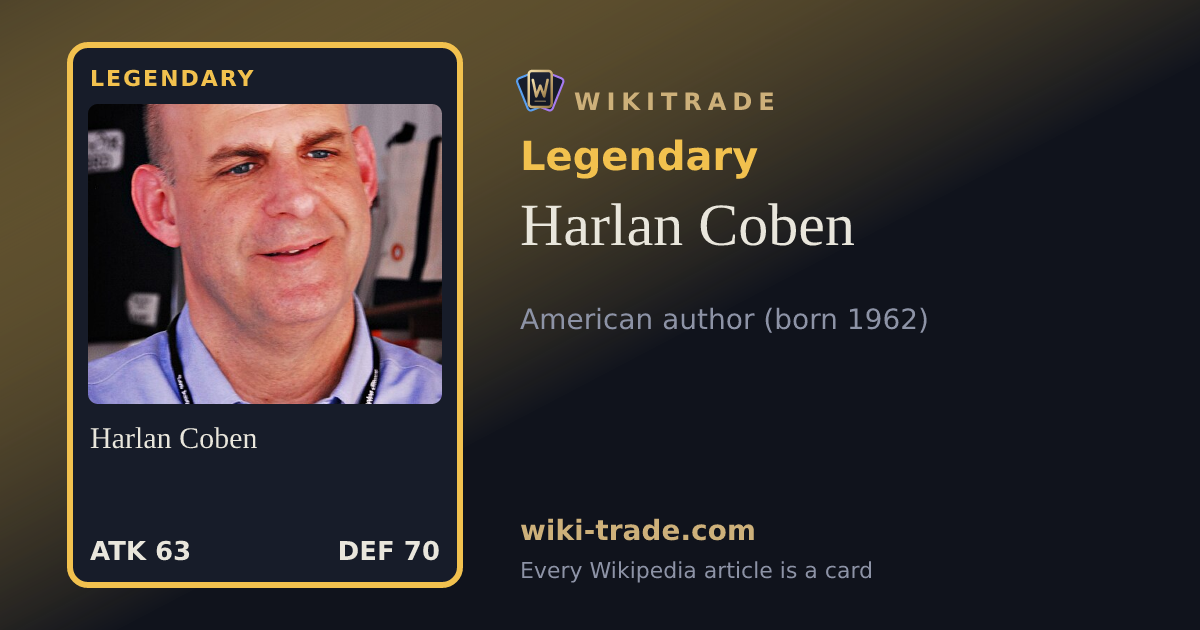 Harlan Coben — Legendary card