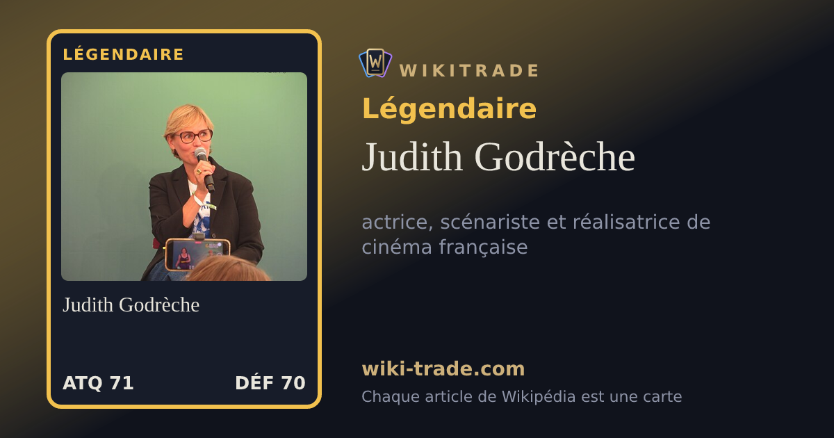 Judith Godrèche — carte Légendaire