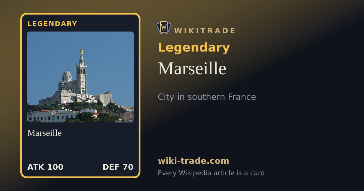 Marseille — Legendary card