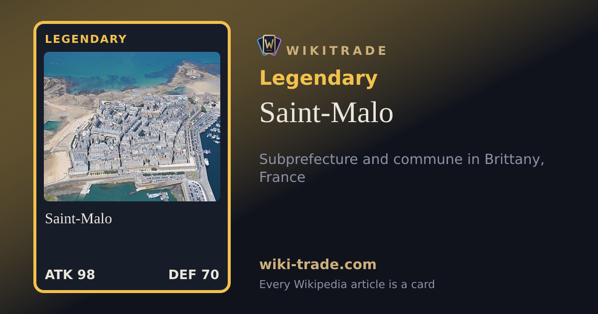 Saint-Malo — Legendary card