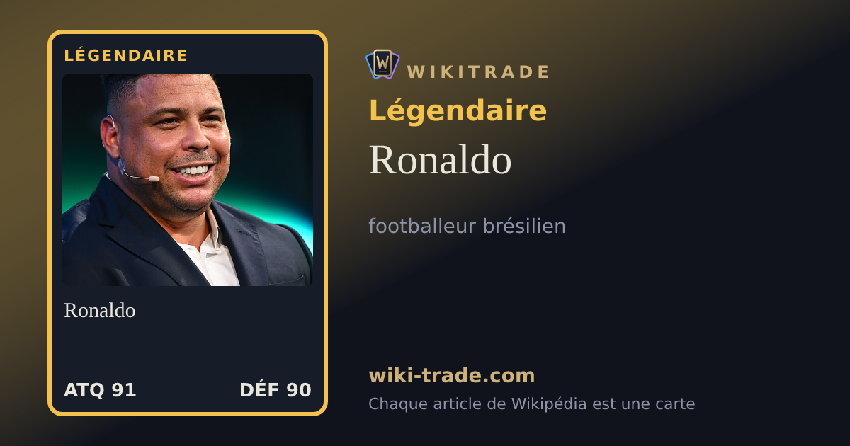 Ronaldo — carte Légendaire
