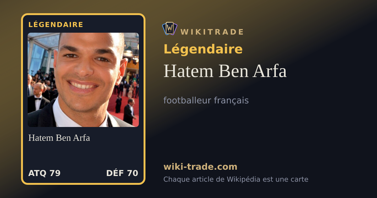 Hatem Ben Arfa — carte Légendaire