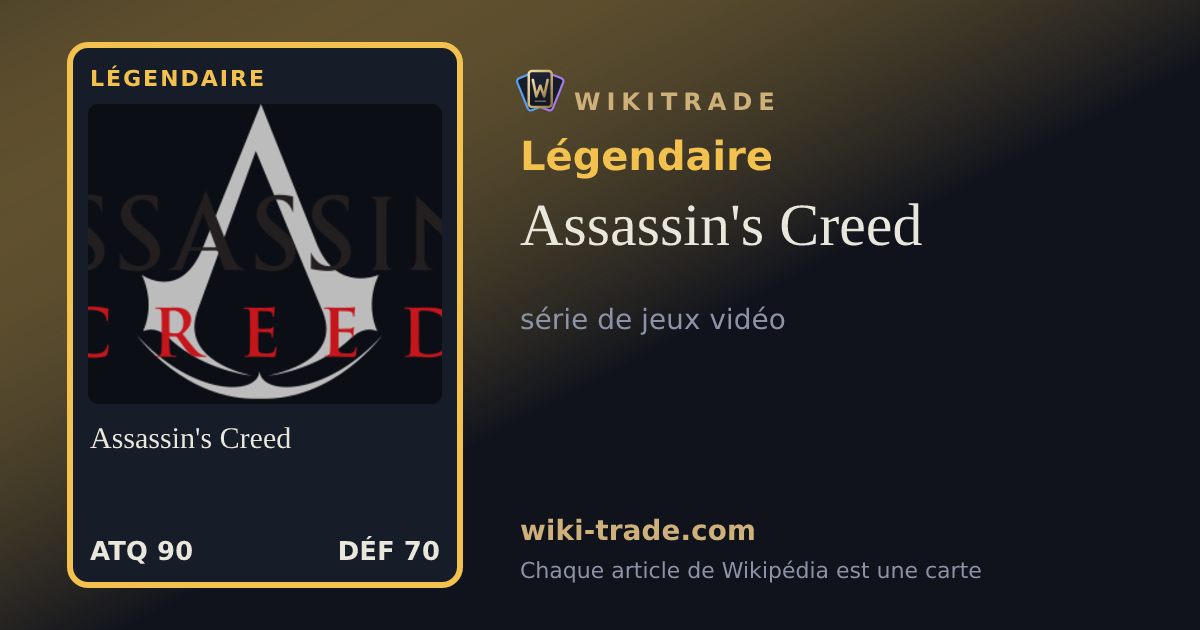 Assassin's Creed — carte Légendaire