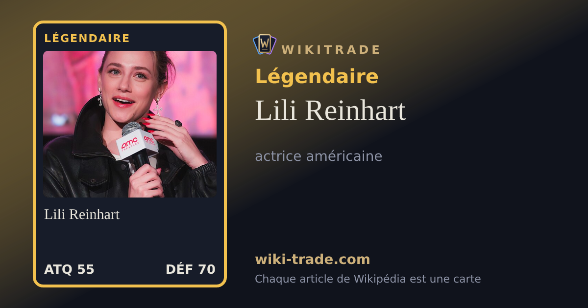 Lili Reinhart — carte Légendaire