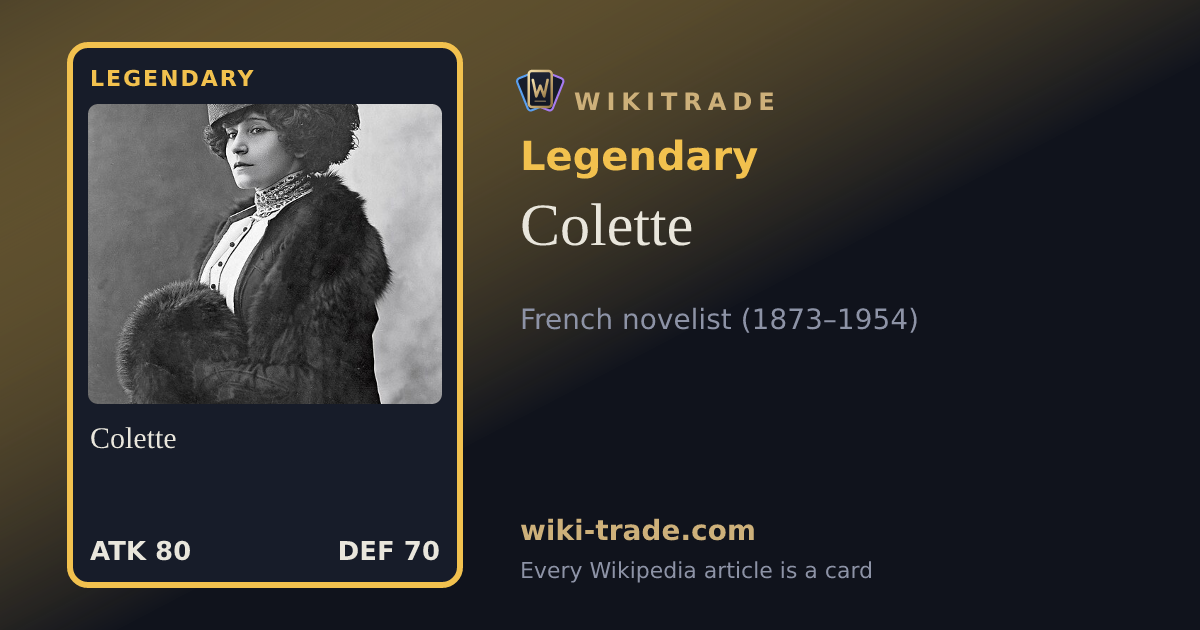 Colette — Legendary card