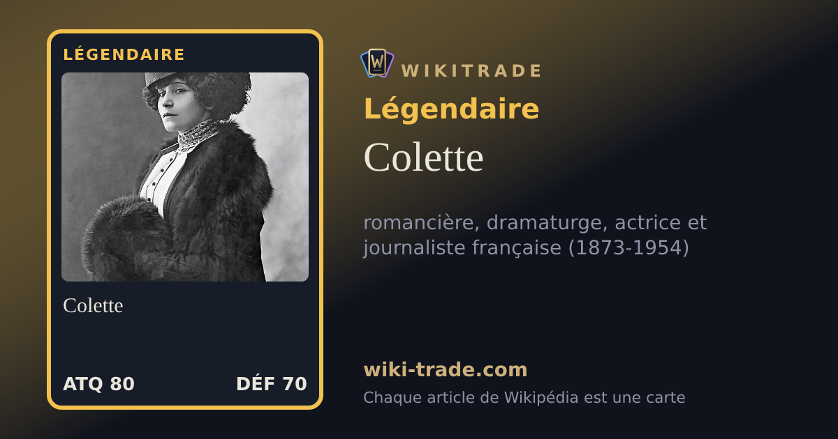 Colette — carte Légendaire