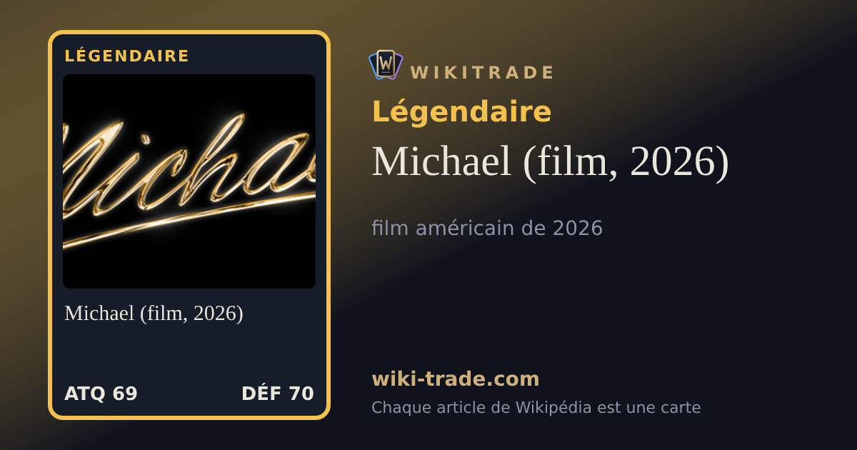 Michael (film, 2026) — carte Légendaire