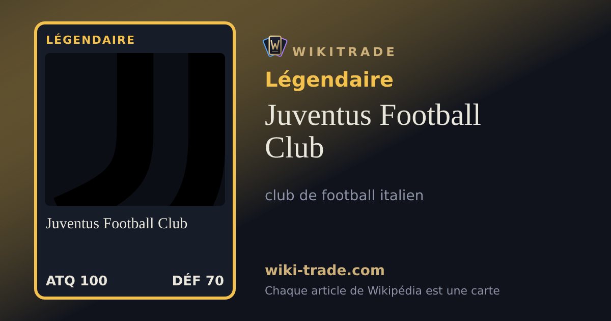 Juventus Football Club — carte Légendaire