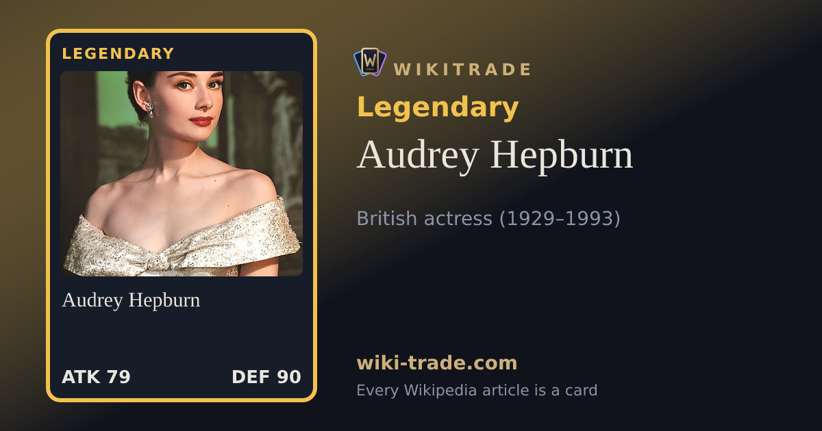 Audrey Hepburn — Legendary card