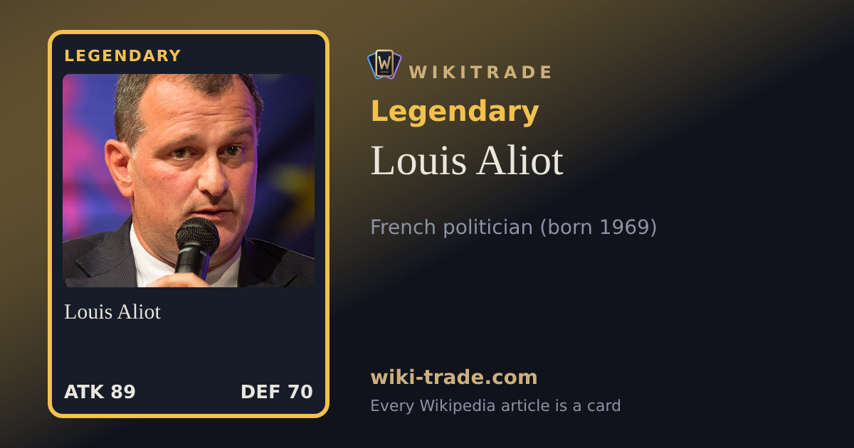 Louis Aliot — Legendary card