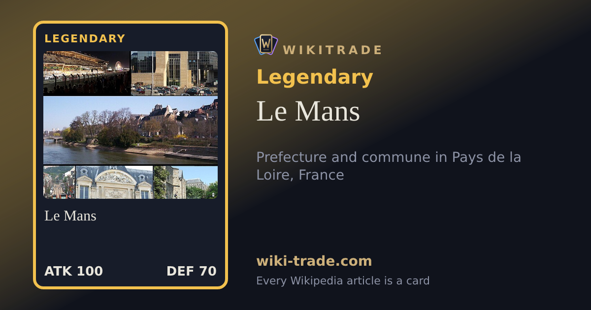 Le Mans — Legendary card