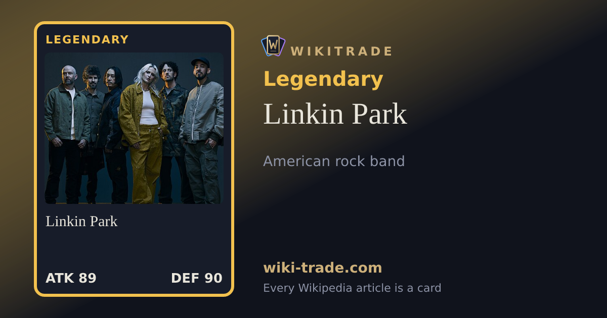 Linkin Park — Legendary card