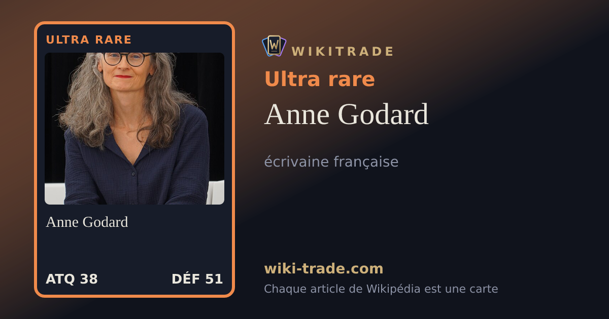 Anne Godard — carte Ultra rare