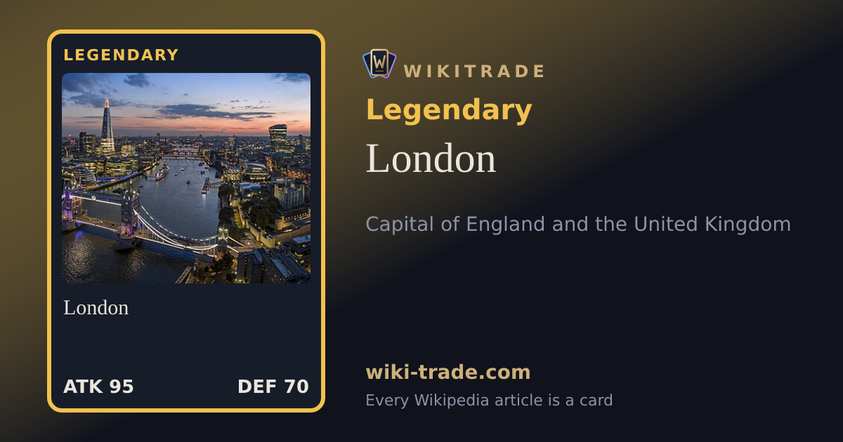 London — Legendary card