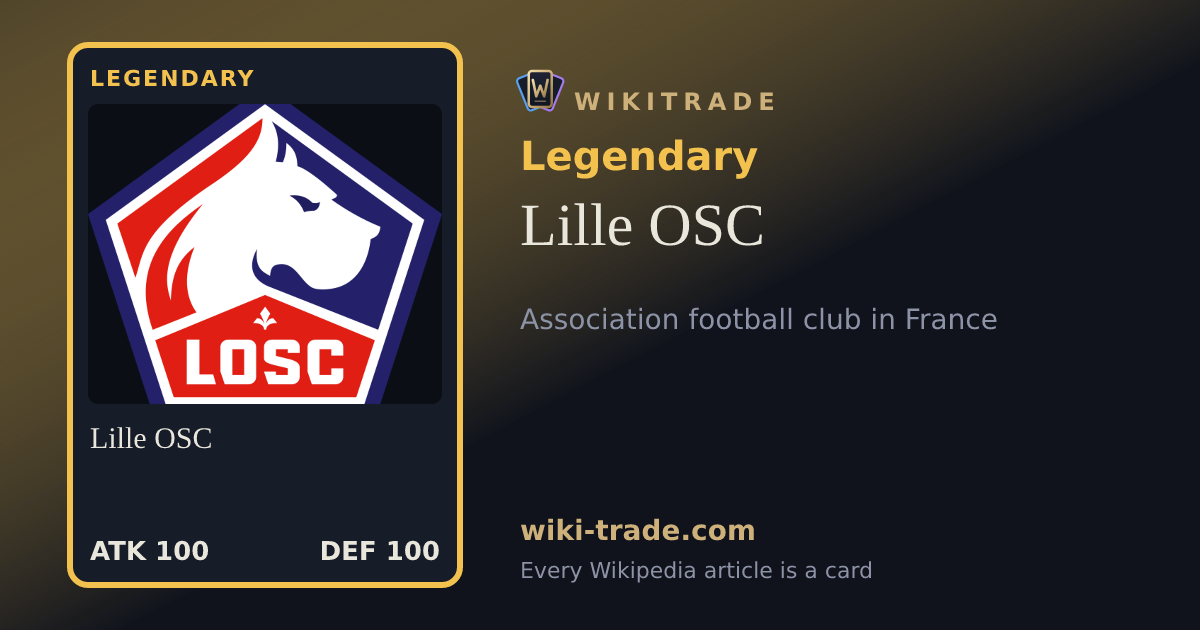 Lille OSC — Legendary card