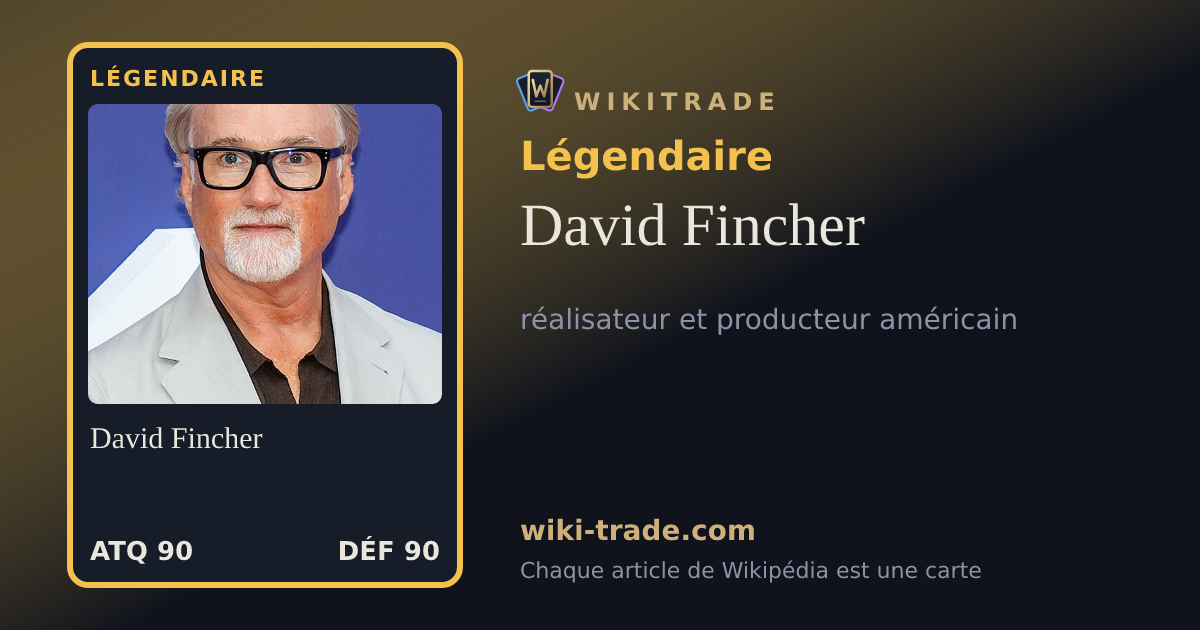 David Fincher — carte Légendaire