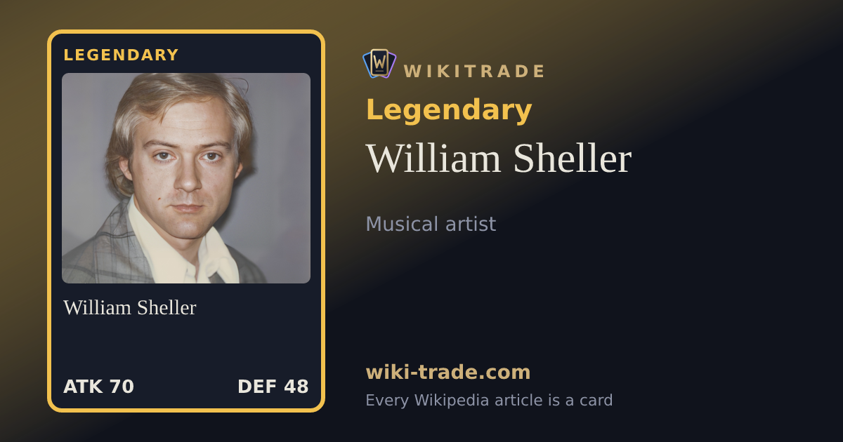 William Sheller — Legendary card