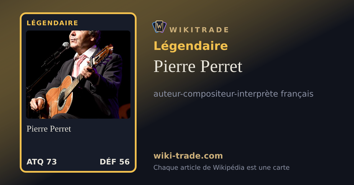 Pierre Perret — carte Légendaire