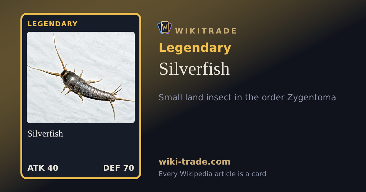 Silverfish — Legendary card