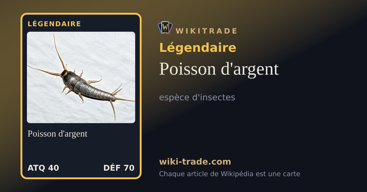 Poisson d'argent — carte Légendaire