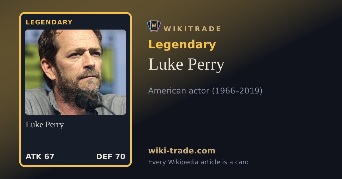 Luke Perry — Legendary card