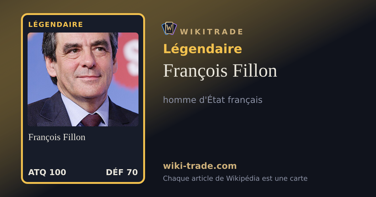 François Fillon — carte Légendaire