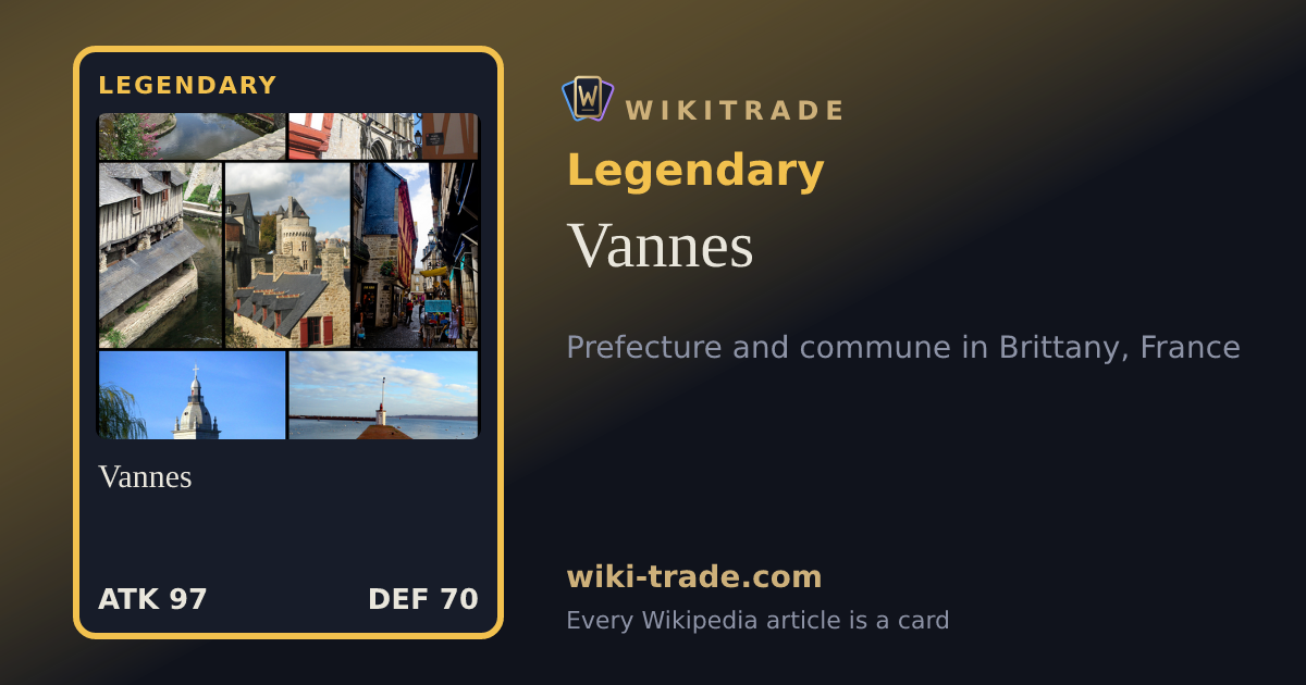 Vannes — Legendary card