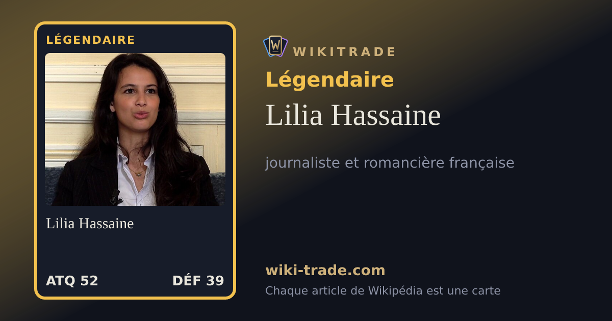 Lilia Hassaine — carte Légendaire