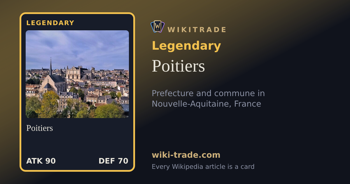 Poitiers — Legendary card
