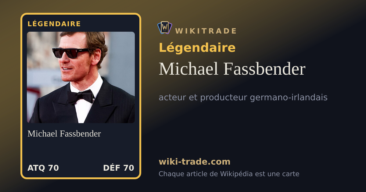 Michael Fassbender — carte Légendaire