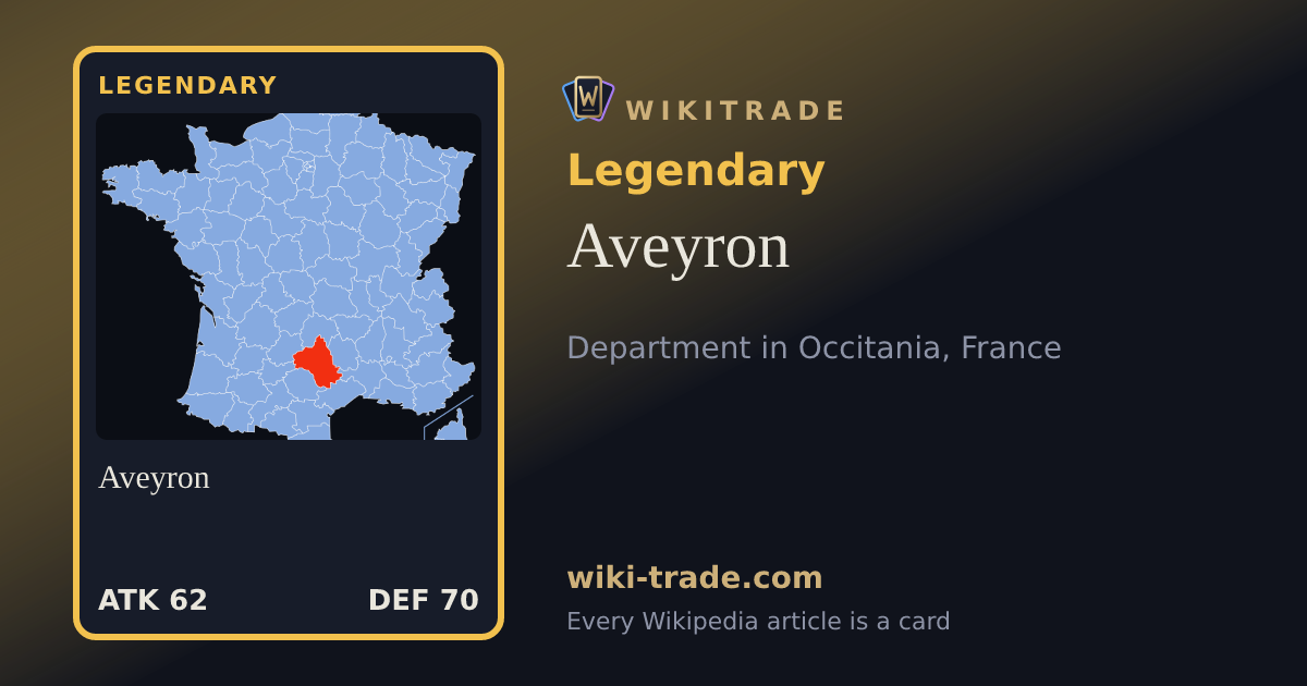 Aveyron — Legendary card