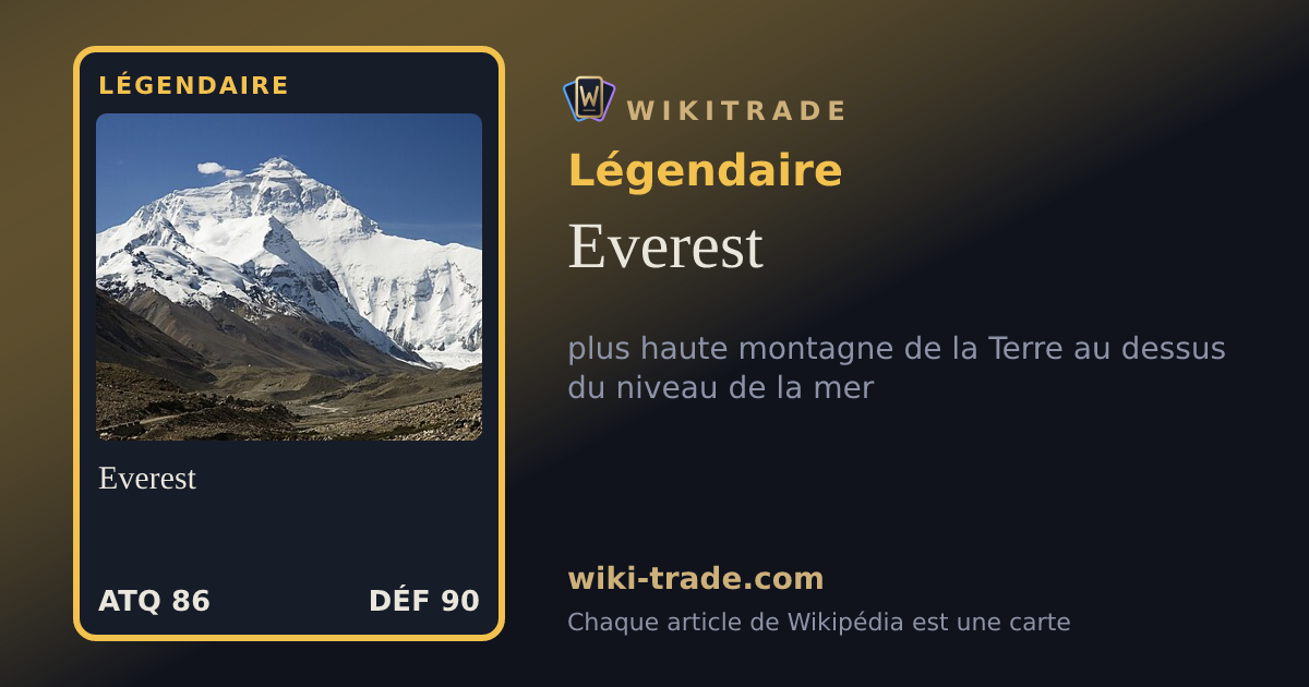 Everest — carte Légendaire