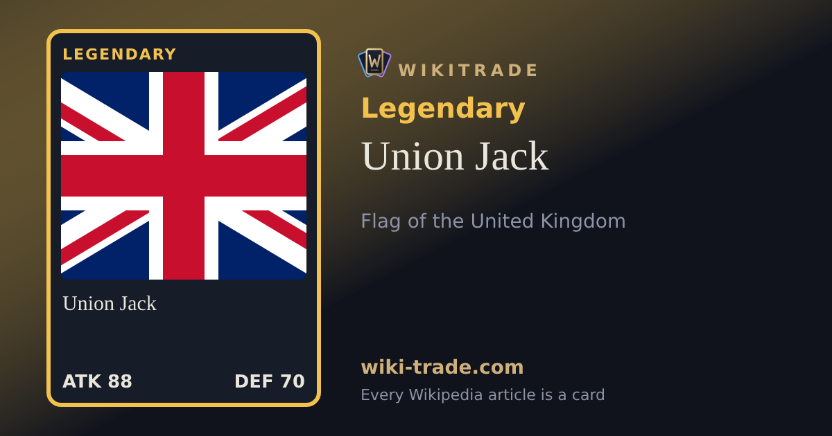 Union Jack — Legendary card