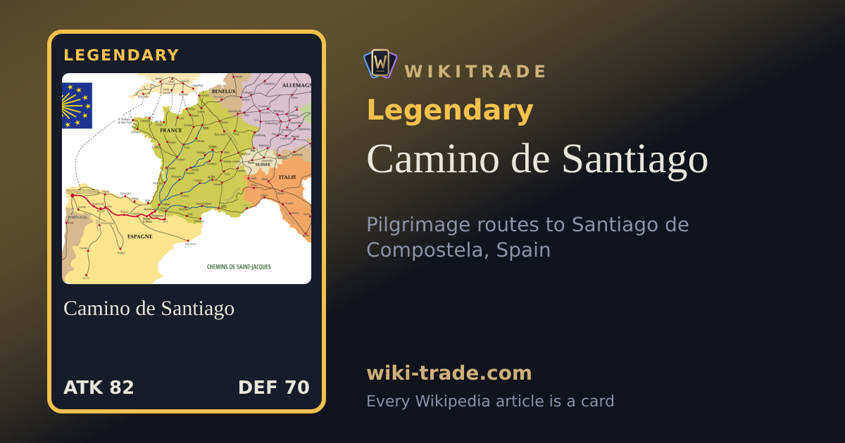 Camino de Santiago — Legendary card