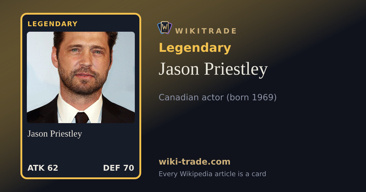 Jason Priestley — Legendary card