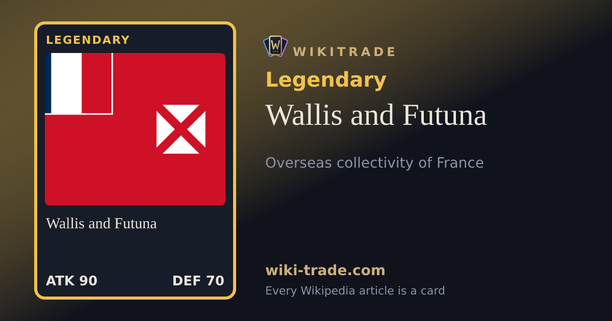 Wallis and Futuna — Legendary card