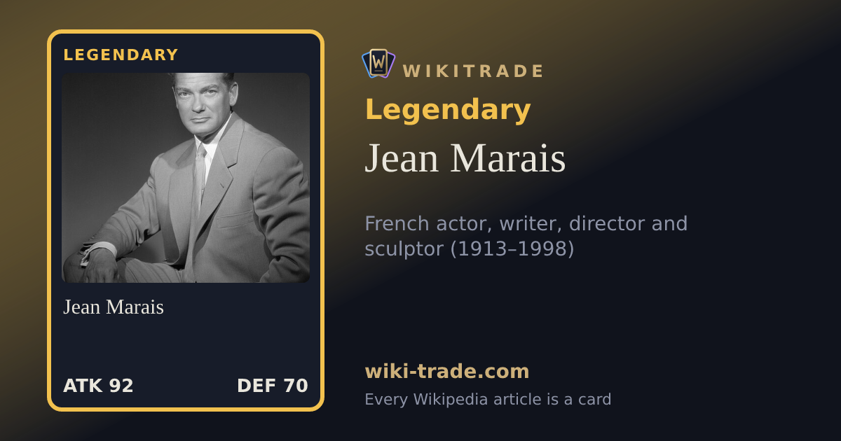 Jean Marais — Legendary card