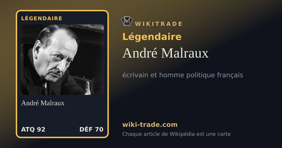 André Malraux — carte Légendaire
