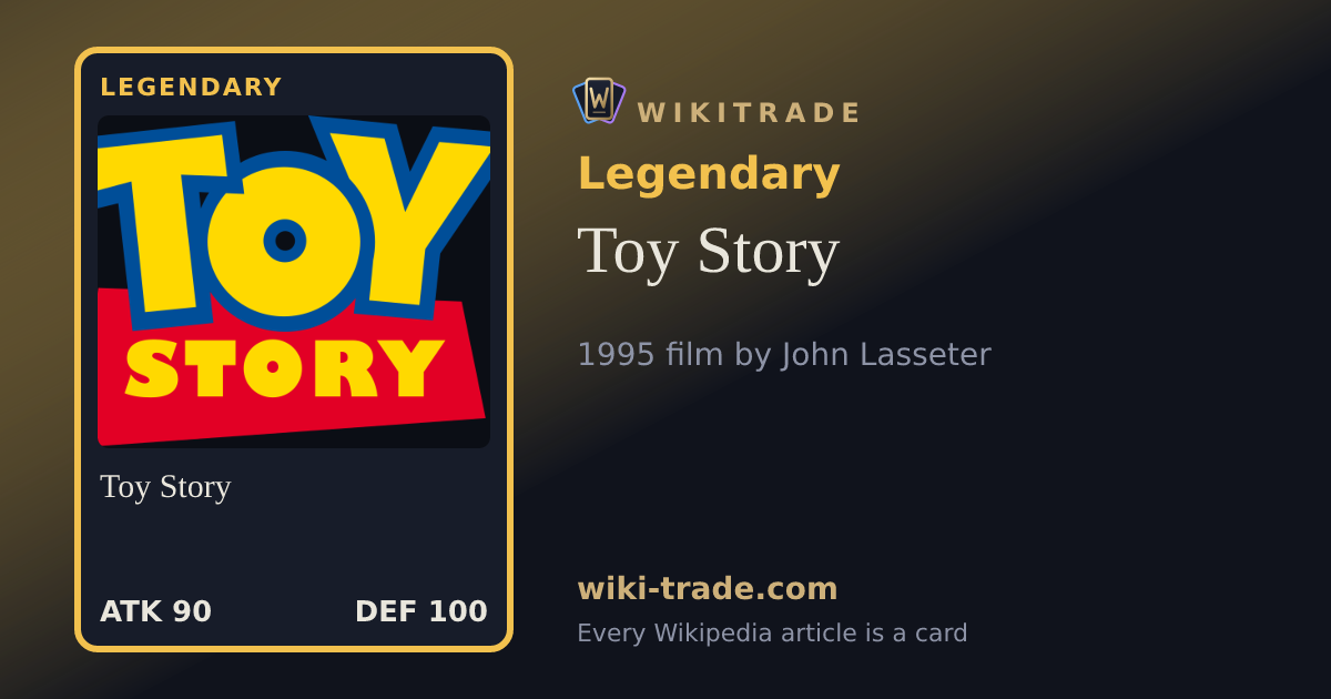Toy Story — Legendary card