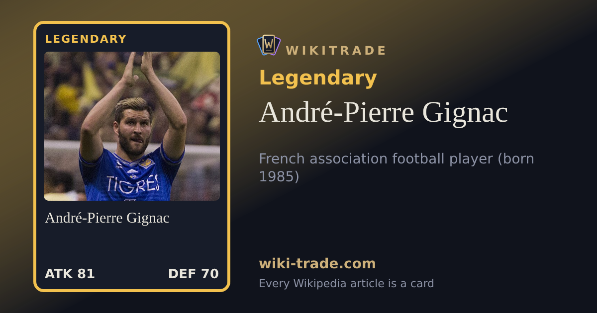 André-Pierre Gignac — Legendary card
