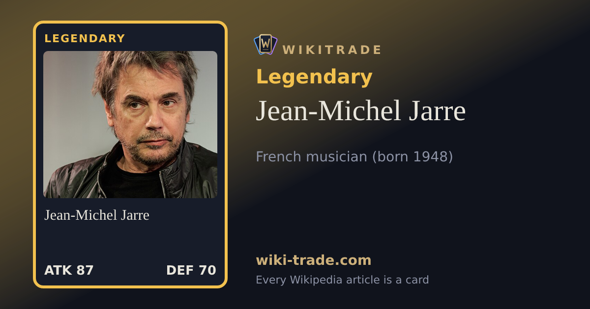 Jean-Michel Jarre — Legendary card