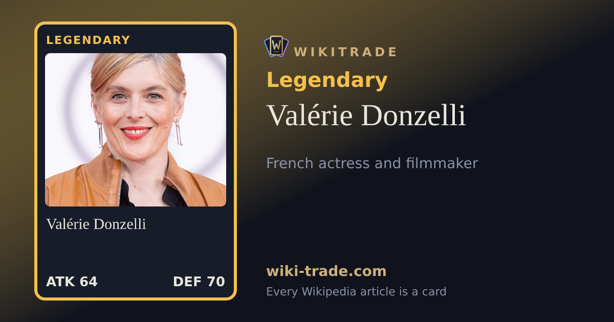 Valérie Donzelli — Legendary card