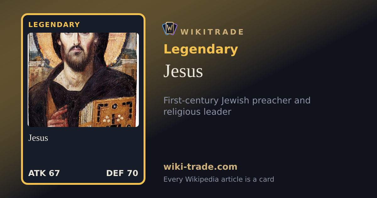 Jesus — Legendary card