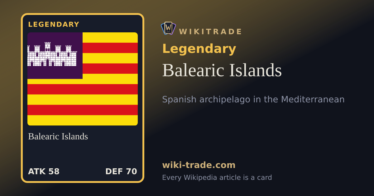 Balearic Islands — Legendary card